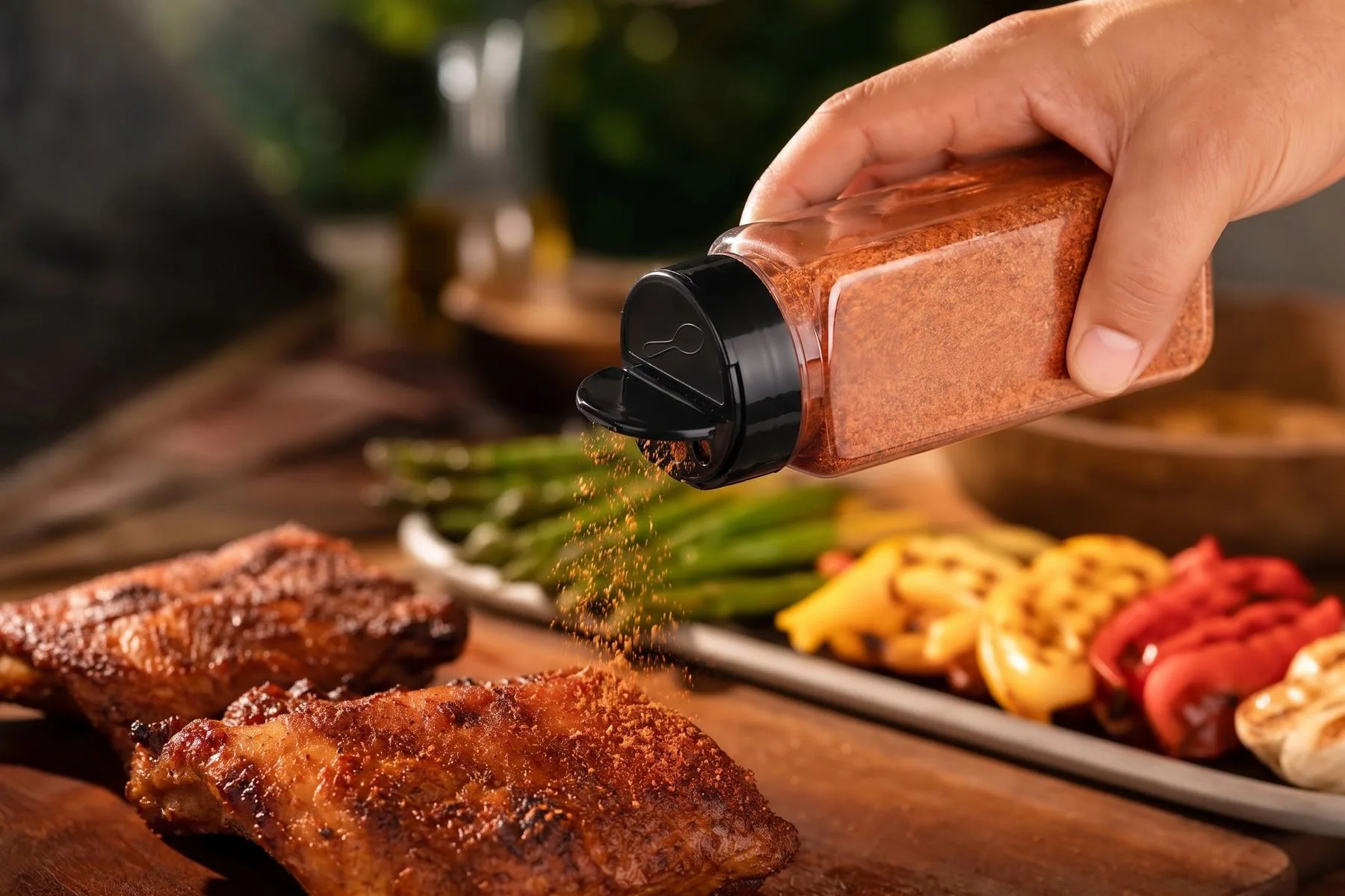 Spice Jars application packaging scene
